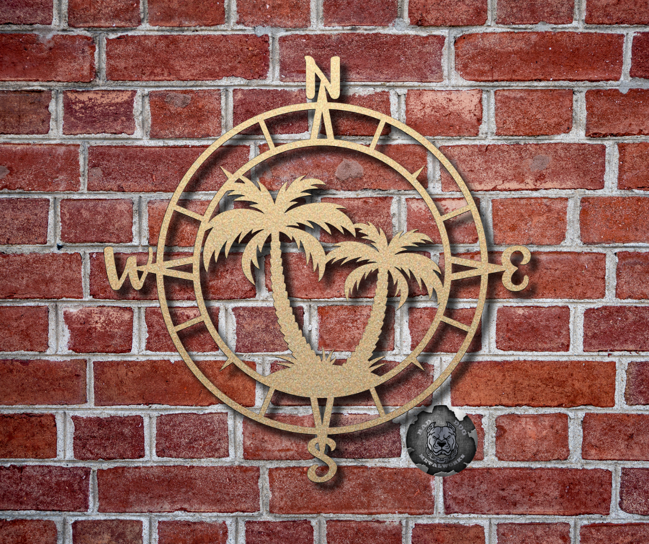 Palm Tree Compass