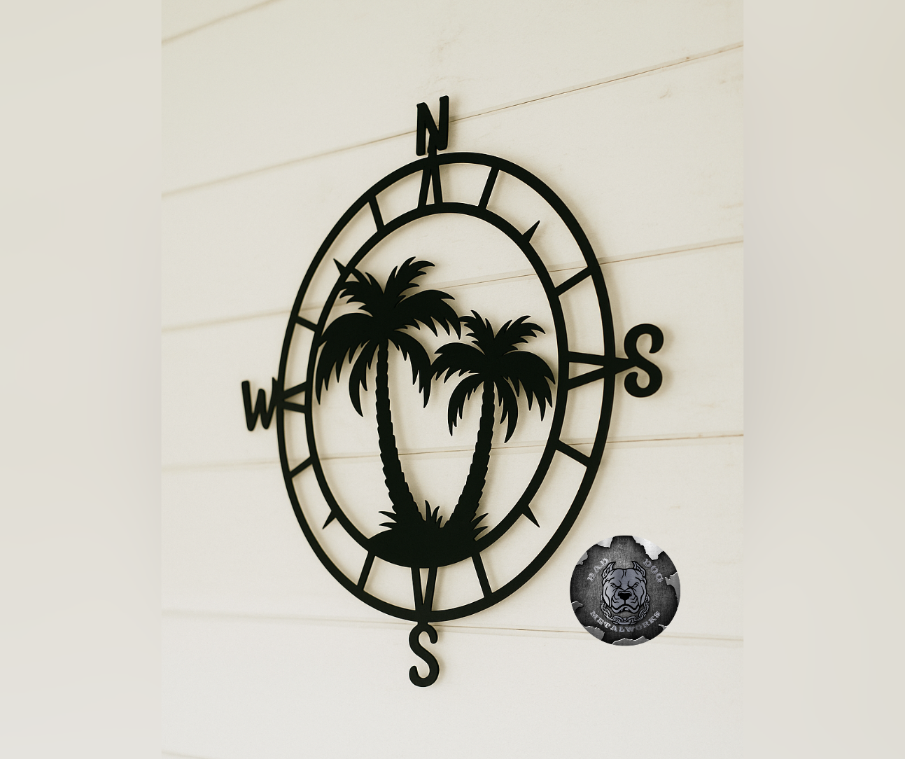 Palm Tree Compass