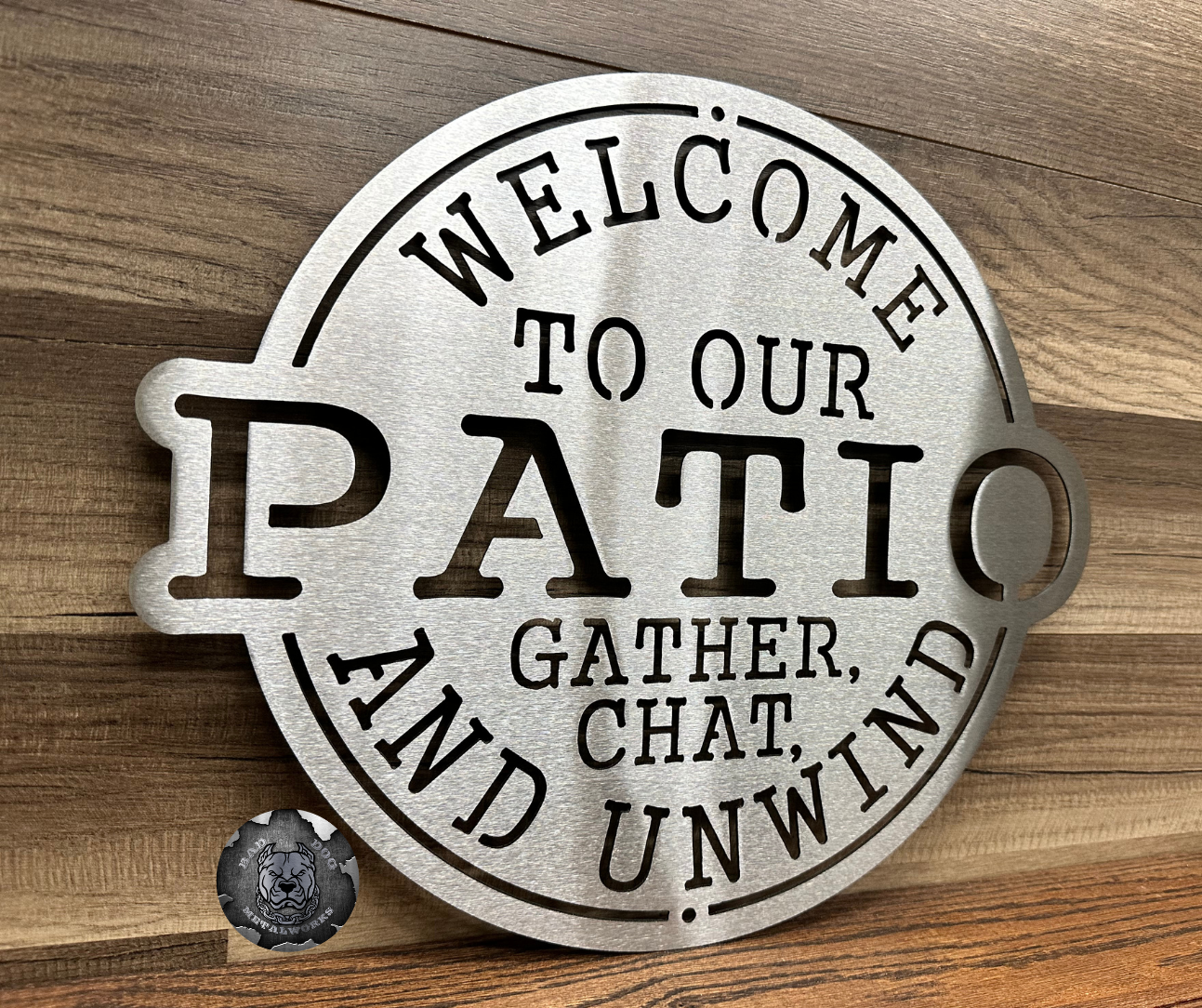Welcome To Our Patio; Gather, Chat, and Unwind