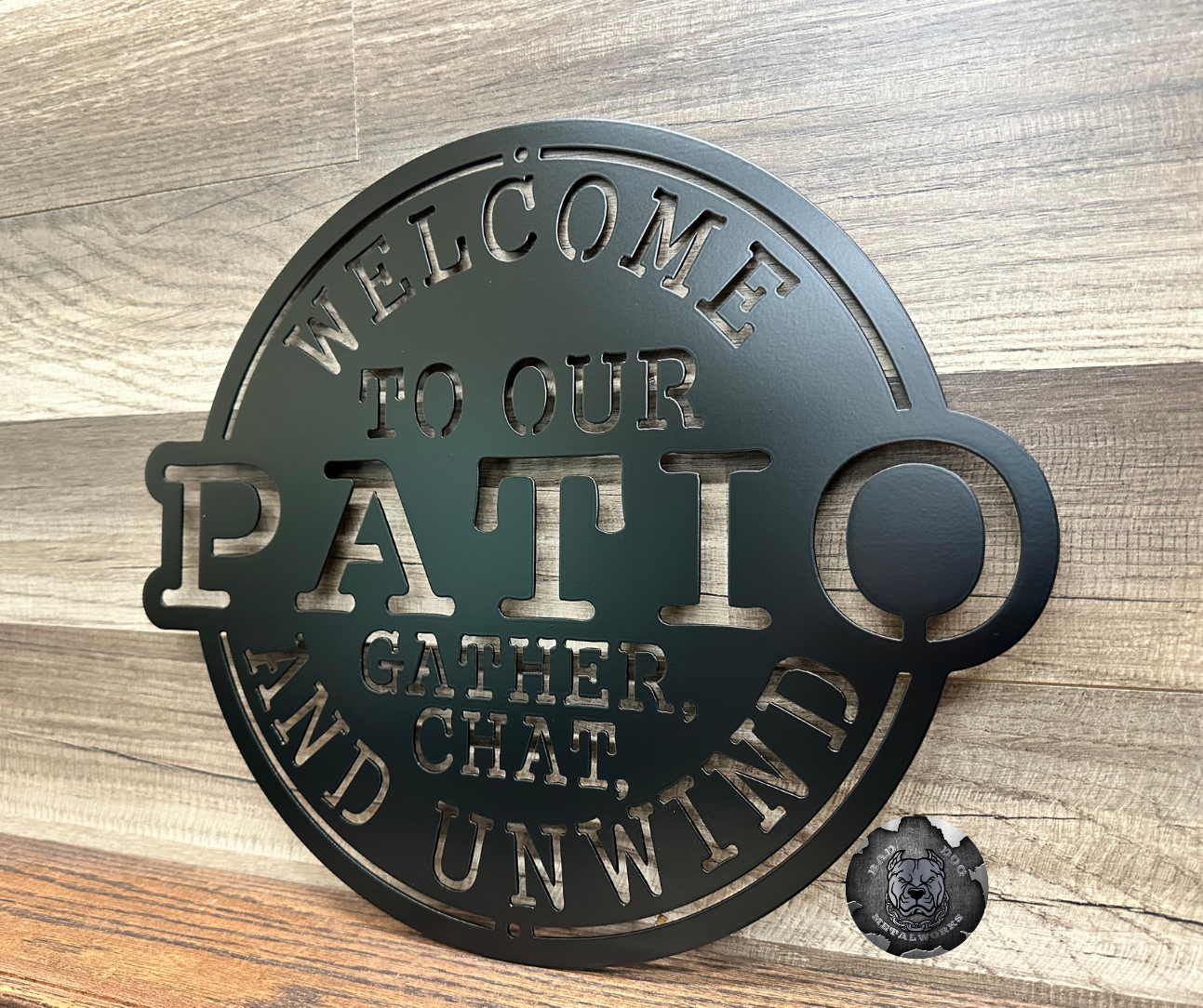Welcome To Our Patio; Gather, Chat, and Unwind