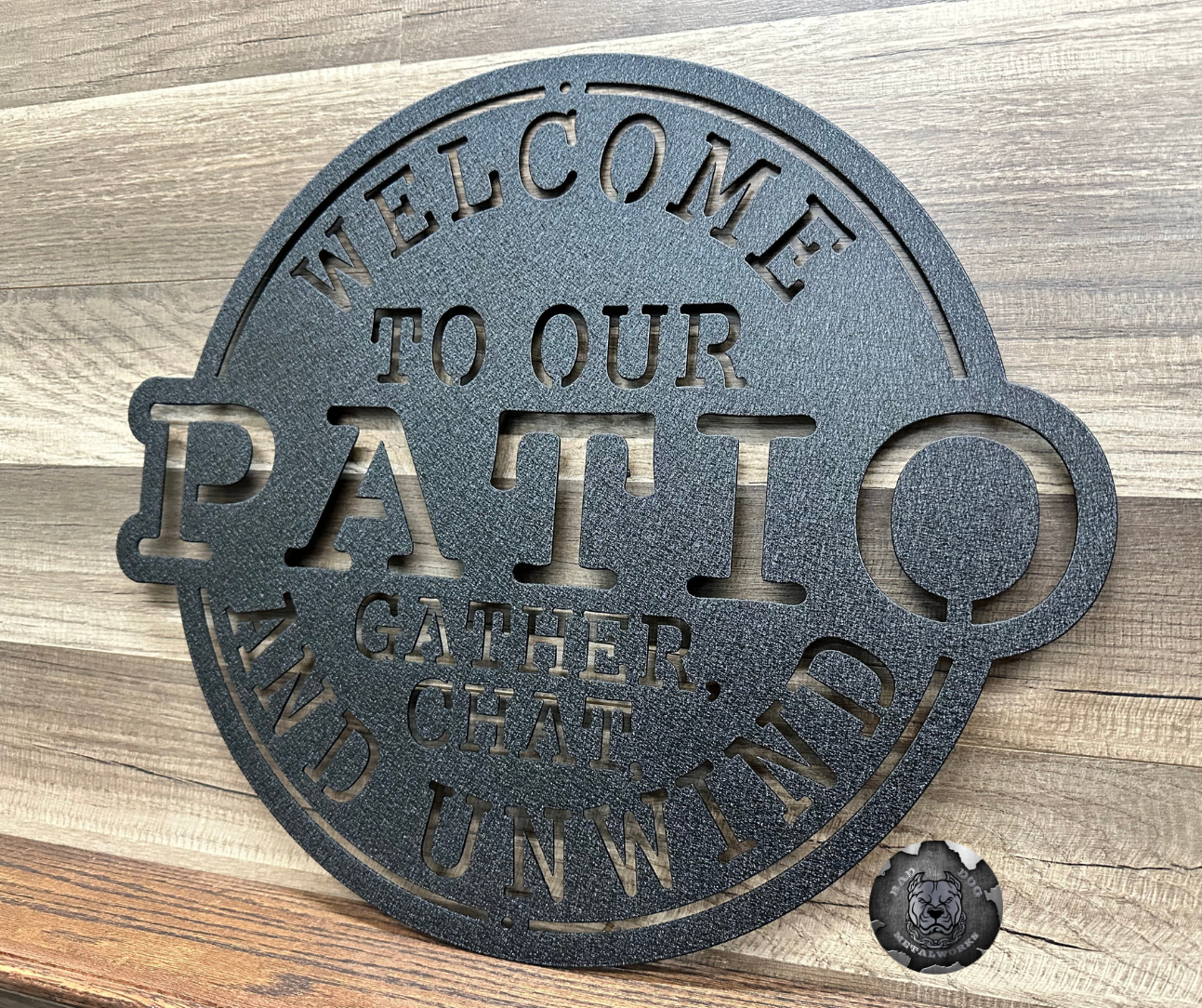 Welcome To Our Patio; Gather, Chat, and Unwind