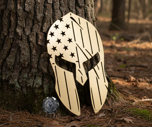 Patriotic Spartan Mask