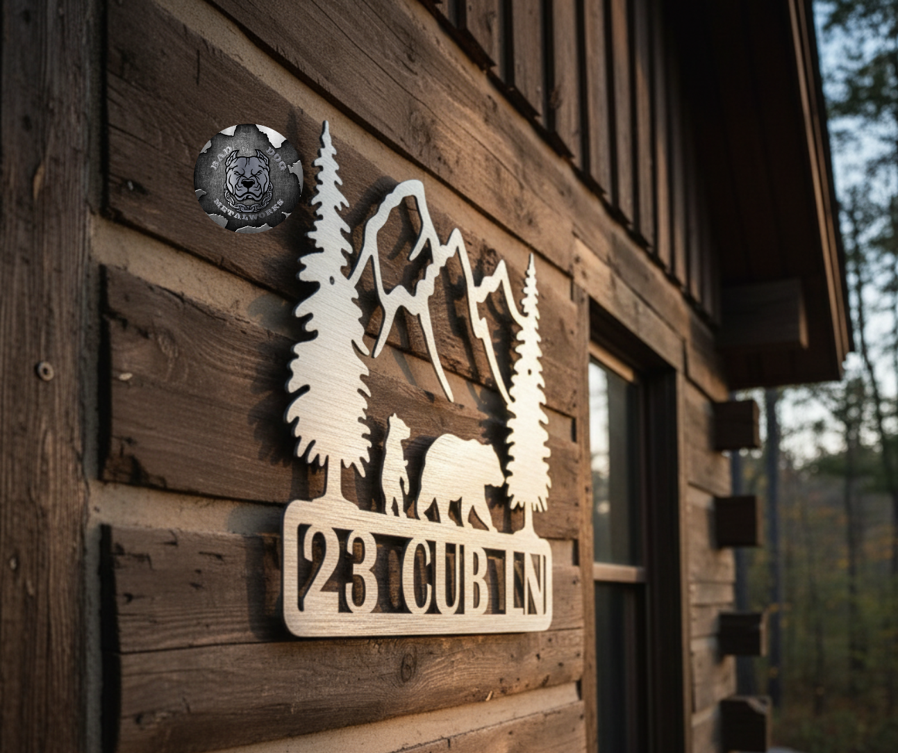 Personalized Bear Plaque