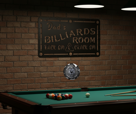 Personalized Billiards Room