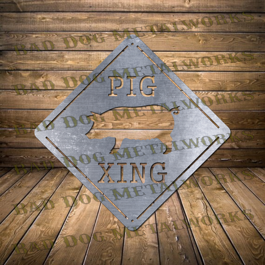Pig Xing - Dxf and Svg