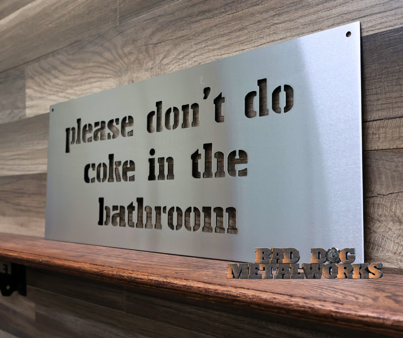 Please Don't Do Coke in the Bathroom