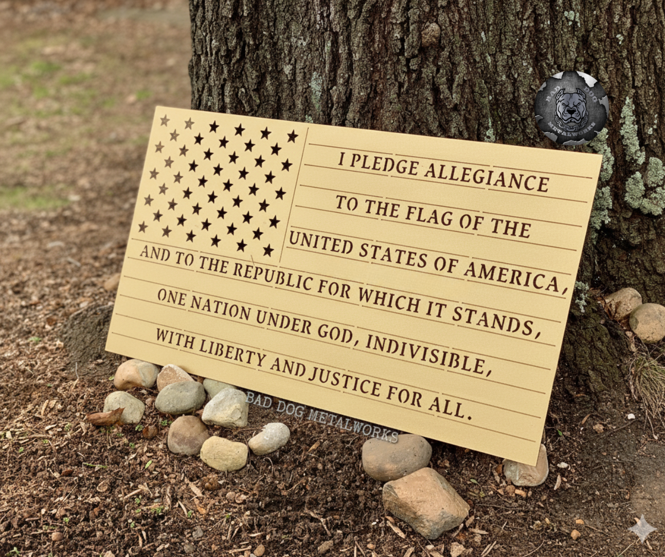 Pledge of Allegiance American Flag
