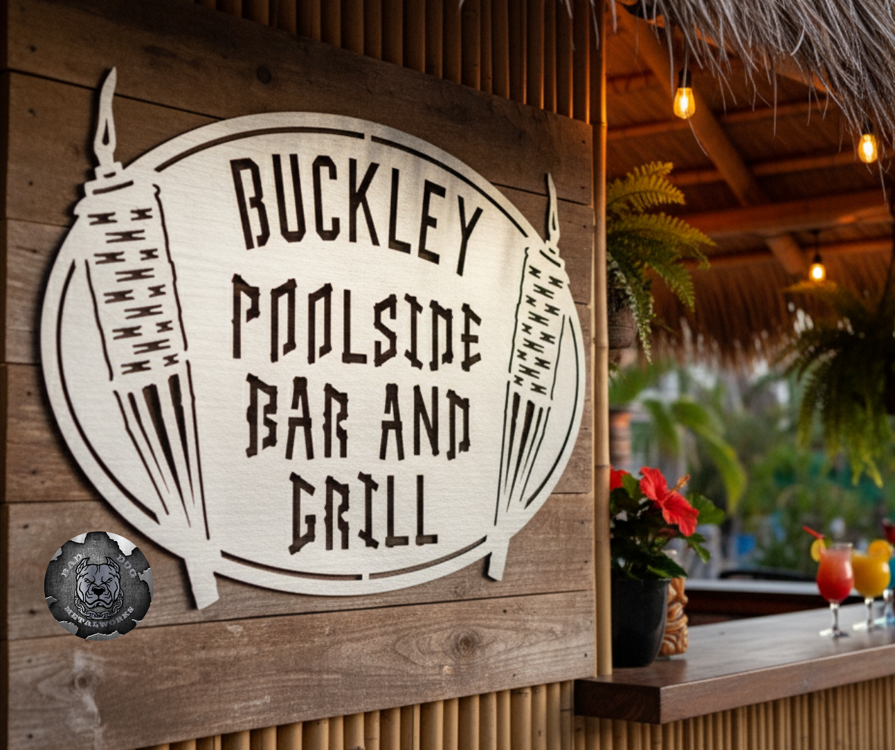 Poolside Bar and Grill Monogram