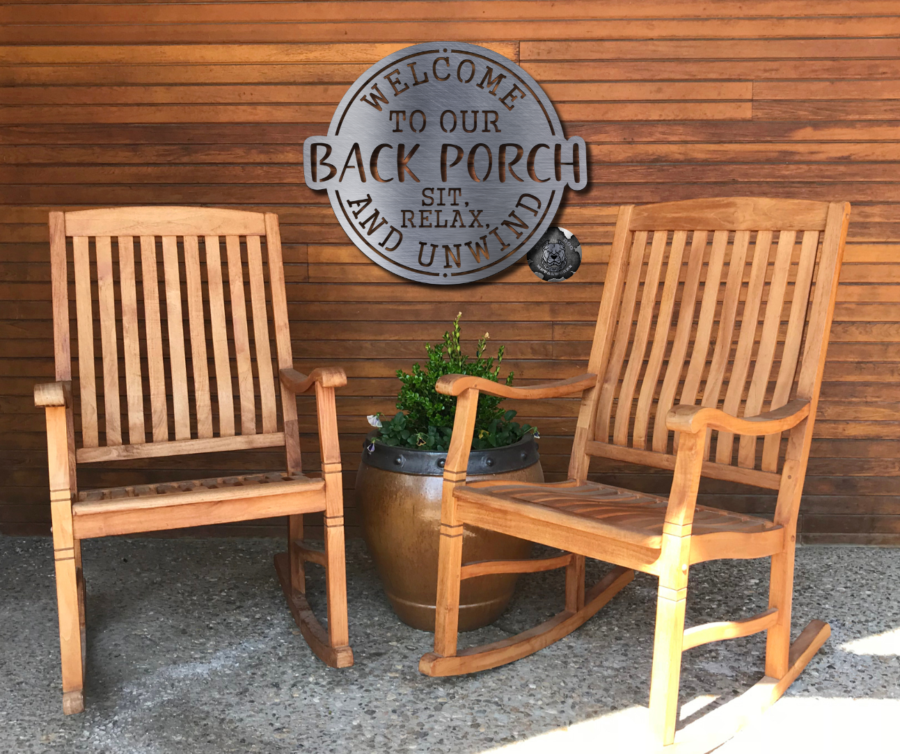 Welcome To Our Back Porch; Sit, Relax, and Unwind
