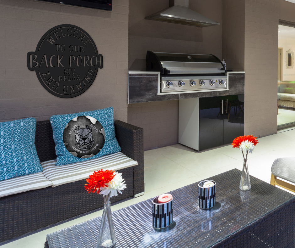 Welcome To Our Back Porch; Sit, Relax, and Unwind