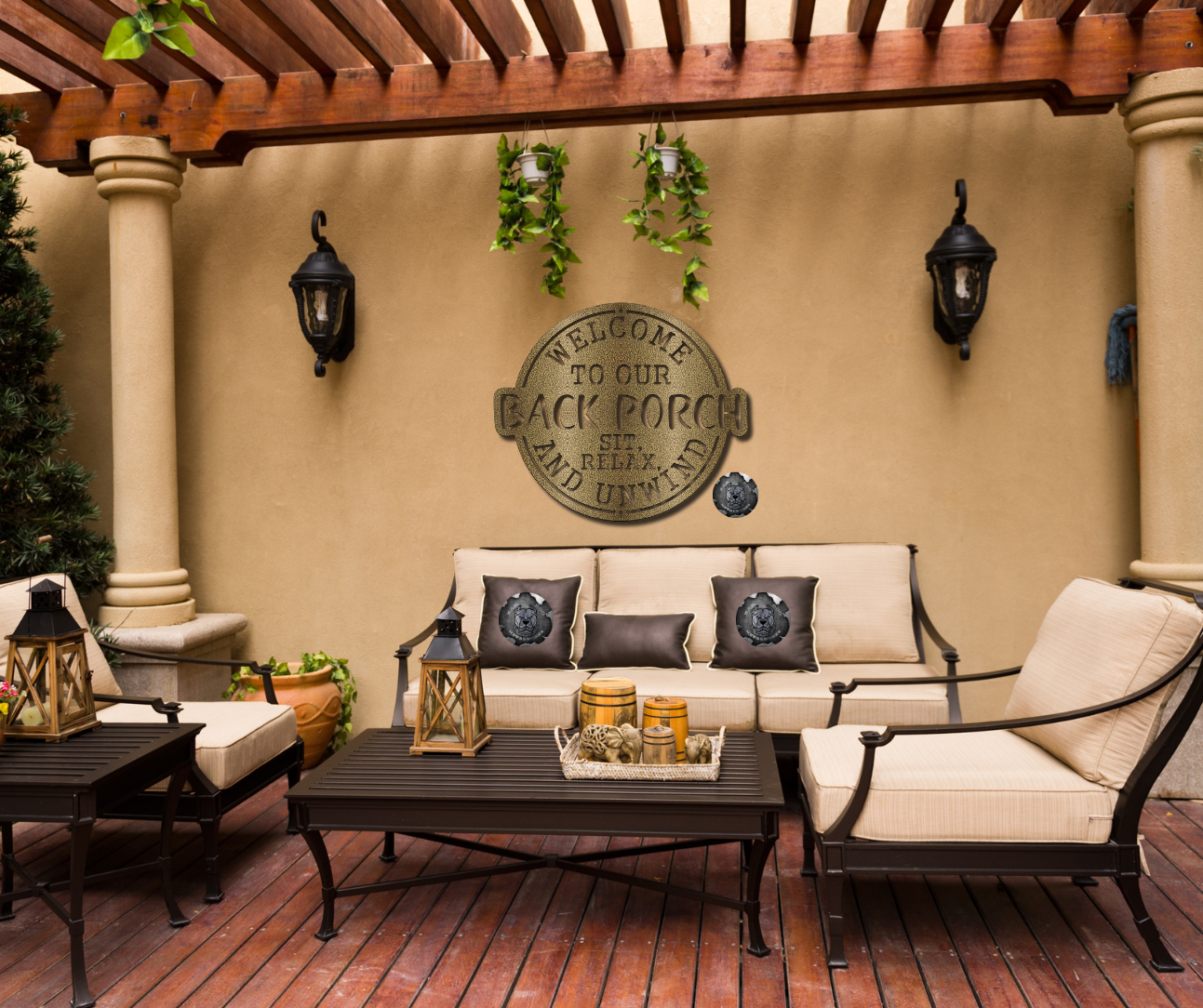 Welcome To Our Back Porch; Sit, Relax, and Unwind