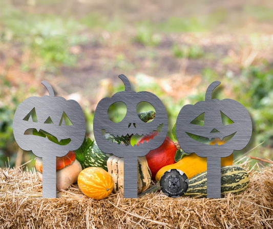 Halloween Pumpkin Yard Stakes