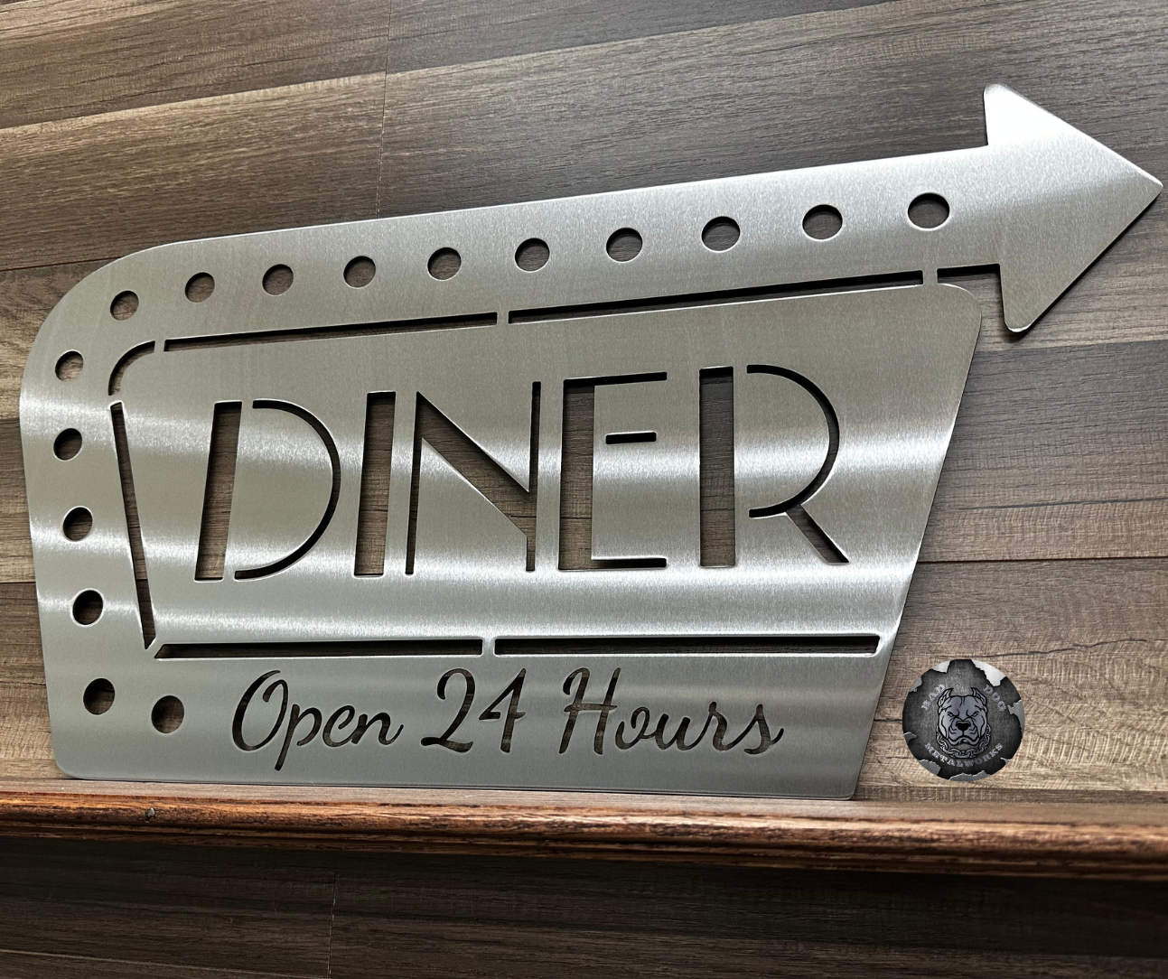 Retro Diner Open 24 Hours