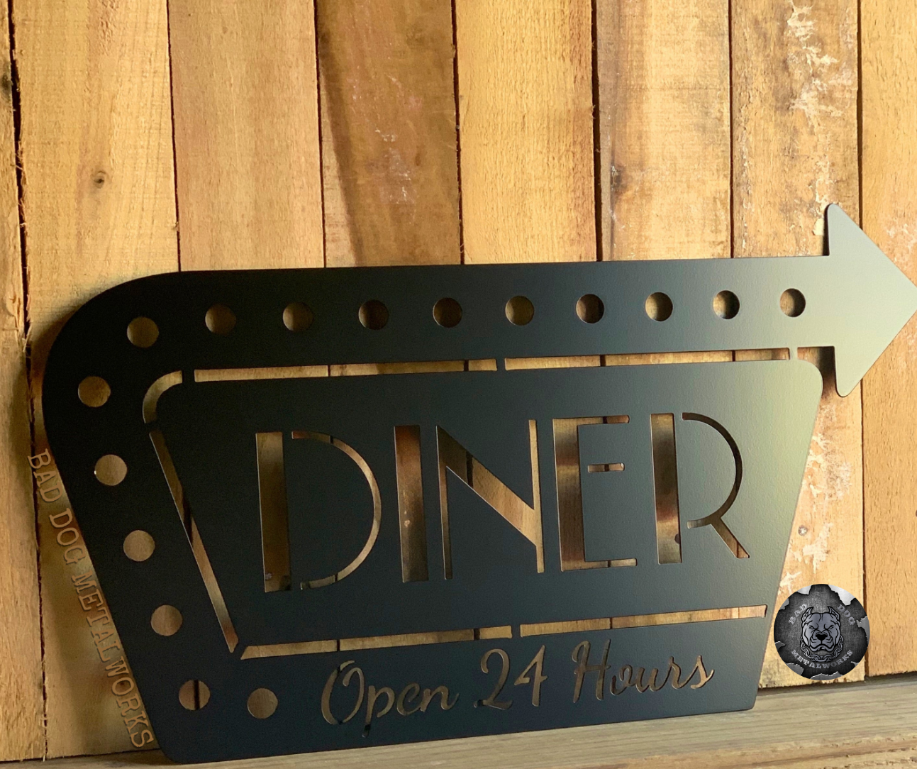 Retro Diner Open 24 Hours