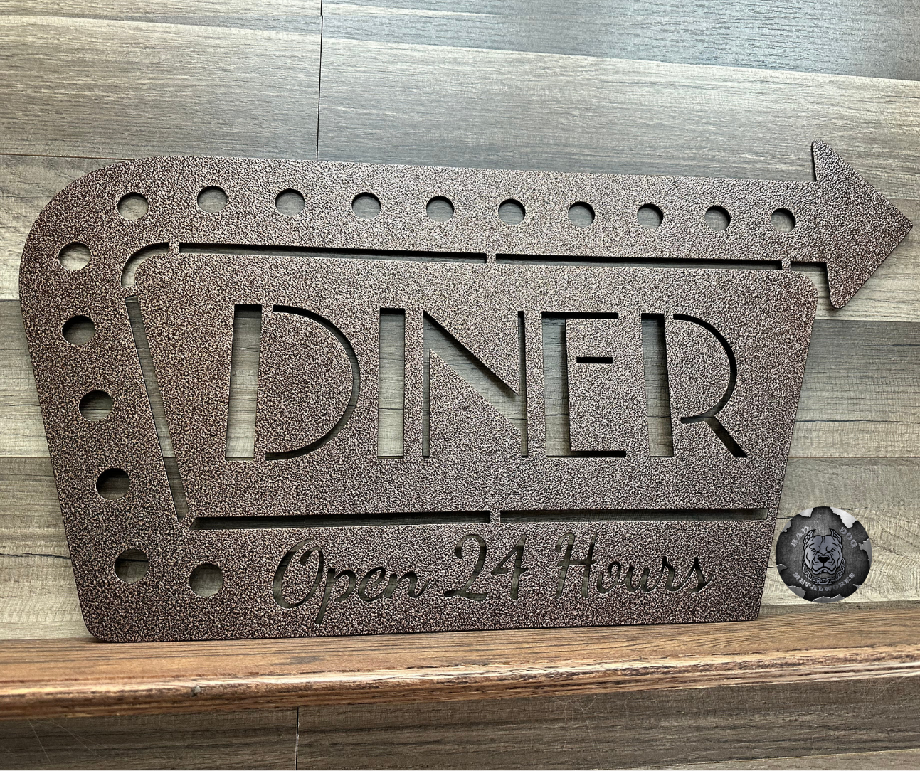 Retro Diner Open 24 Hours