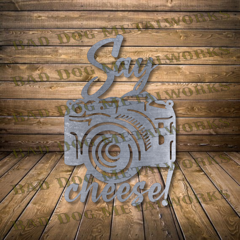 Say Cheese Camera - Dxf and Svg