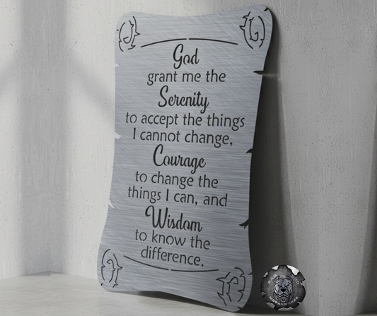 Serenity Prayer