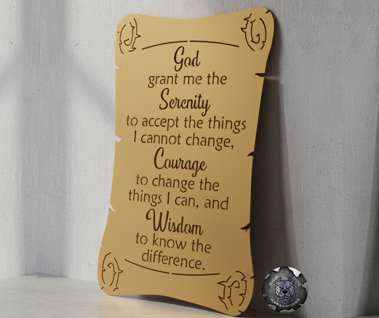 Serenity Prayer