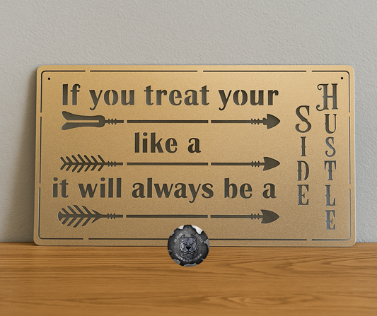 If You Treat Your Side Hustle Like a Side Hustle; It Will Always Be a Side Hustle