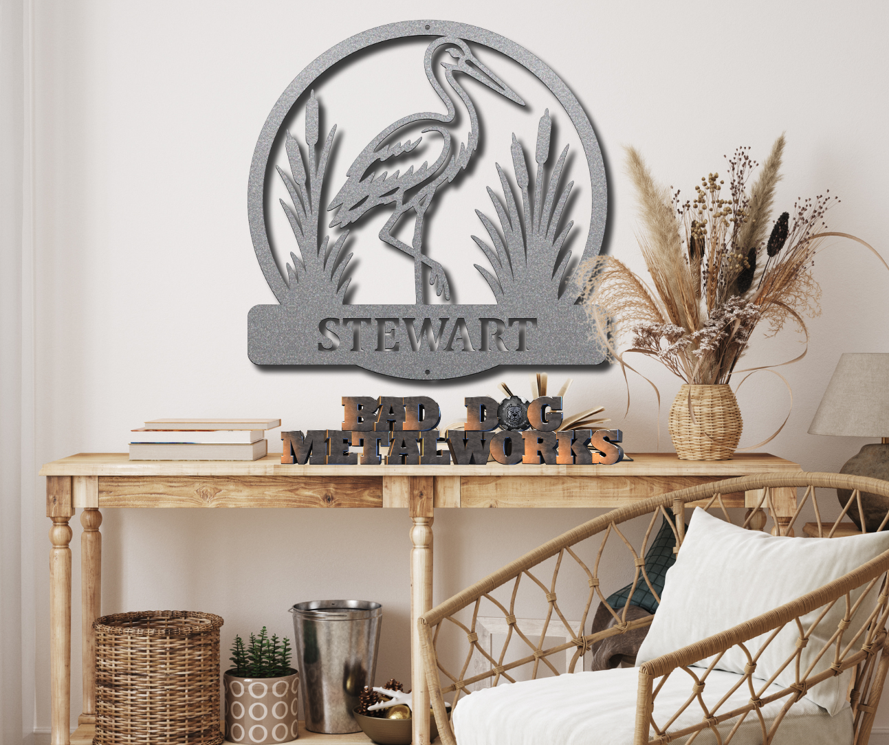 Stork Monogram
