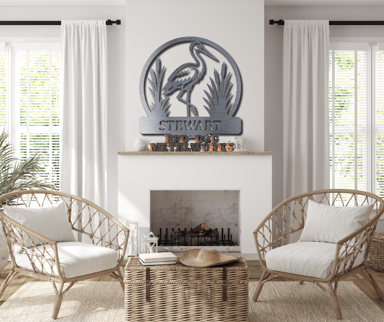 Stork Monogram