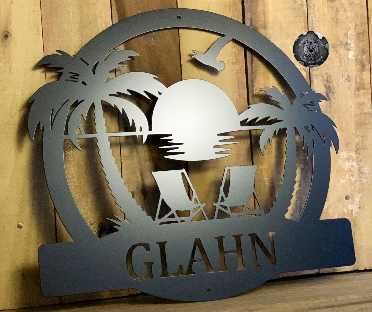 Sunset Beach Monogram