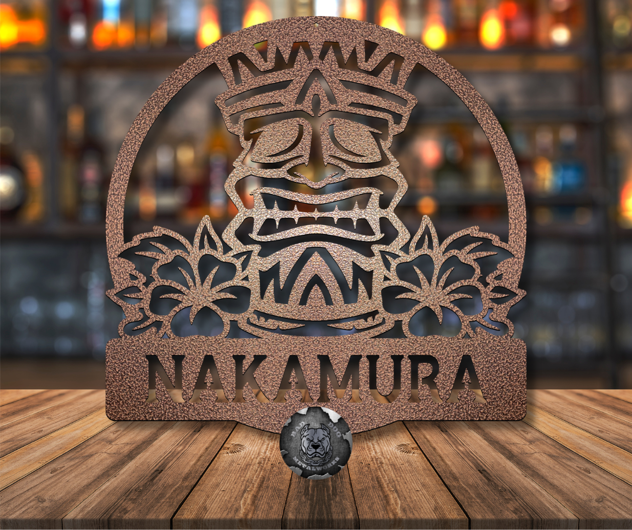 Tiki Monogram