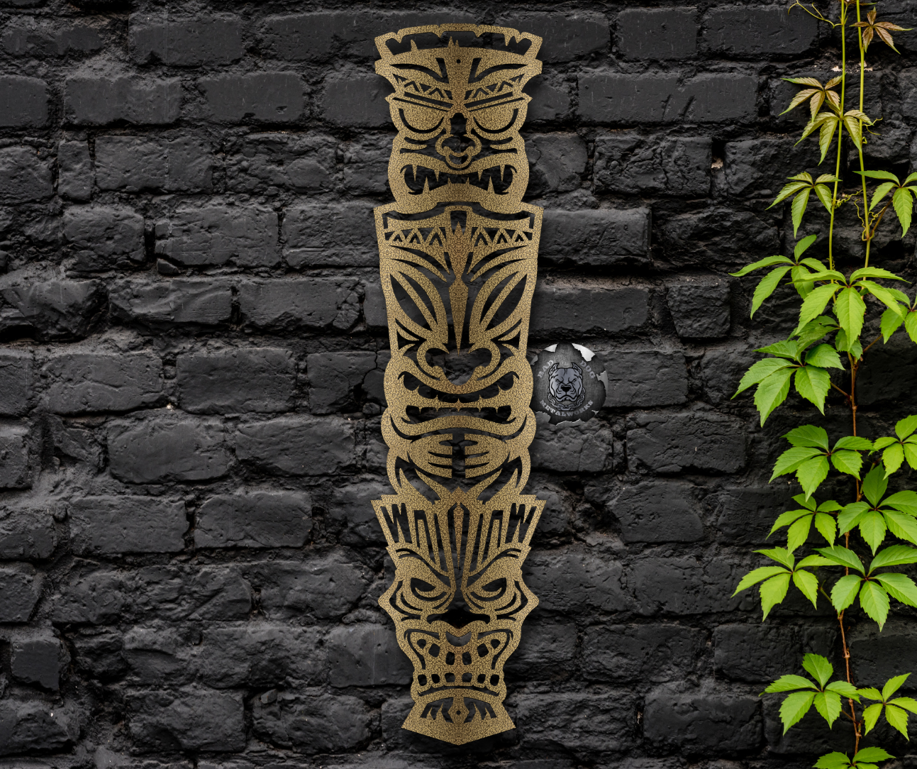 Tiki Totem Poles