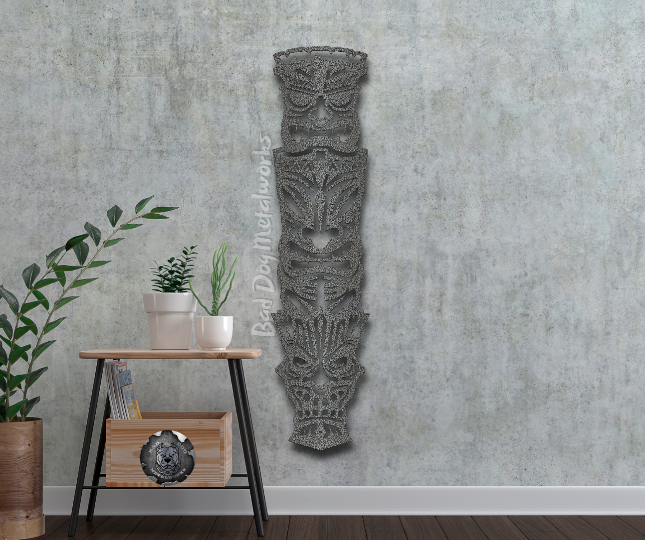 Tiki Totem Pole