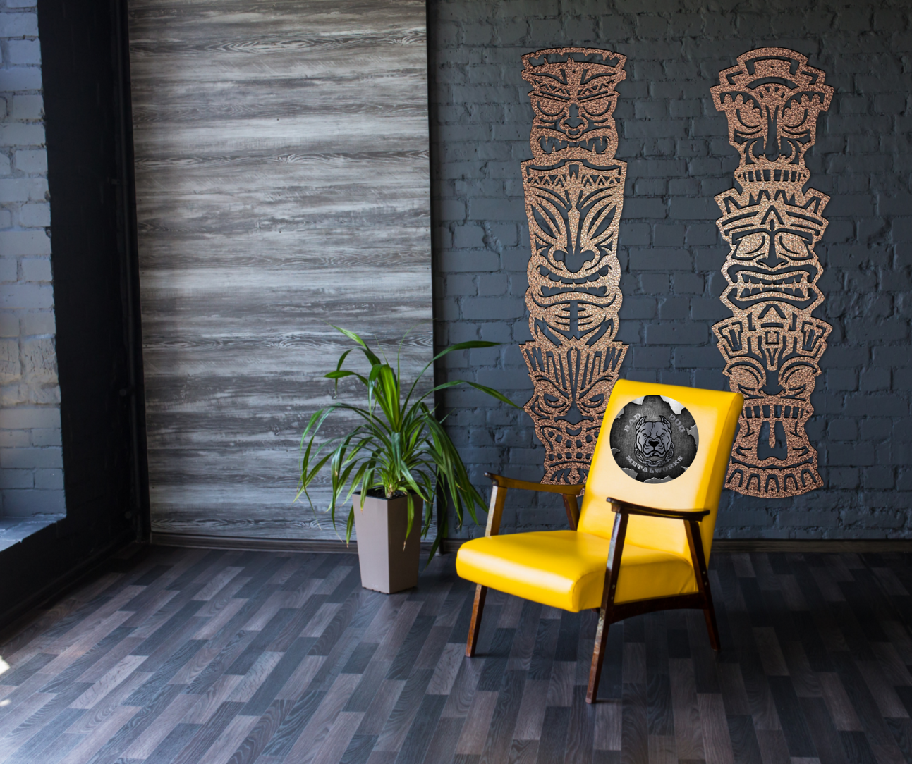 Tiki Totem Poles