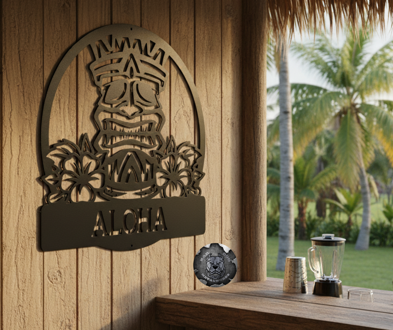 Tiki Monogram