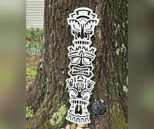 Tiki Totem Poles