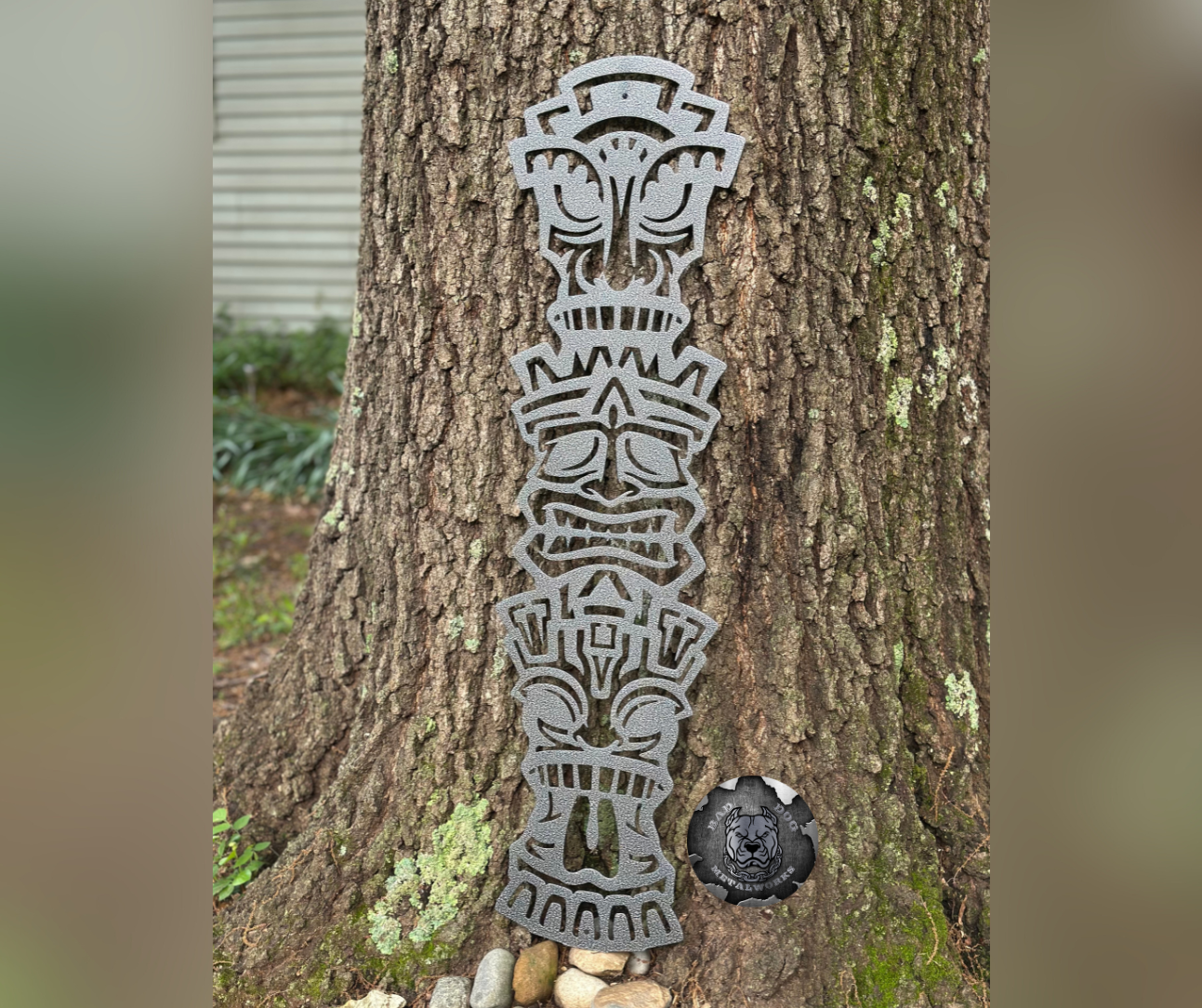 Tiki Totem Poles