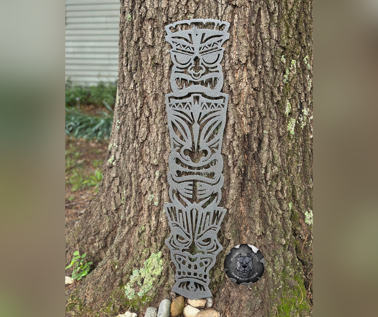 Tiki Totem Poles