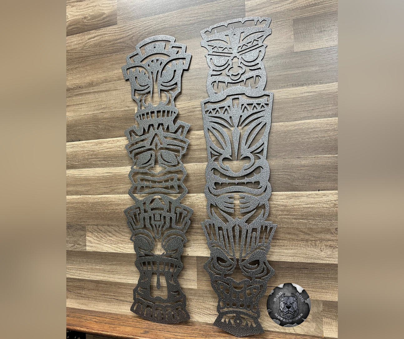 Tiki Totem Poles