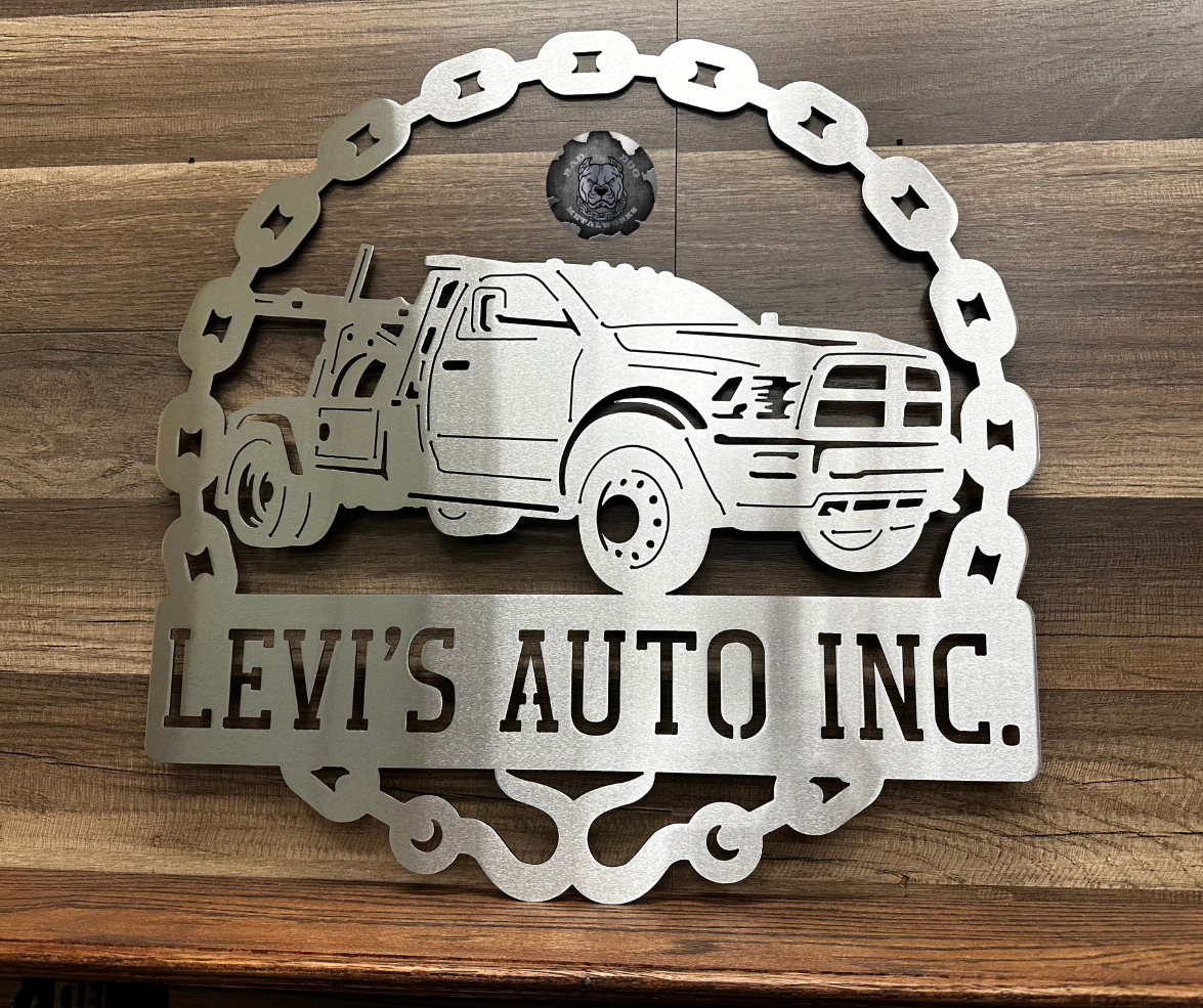 Tow Truck Monogram