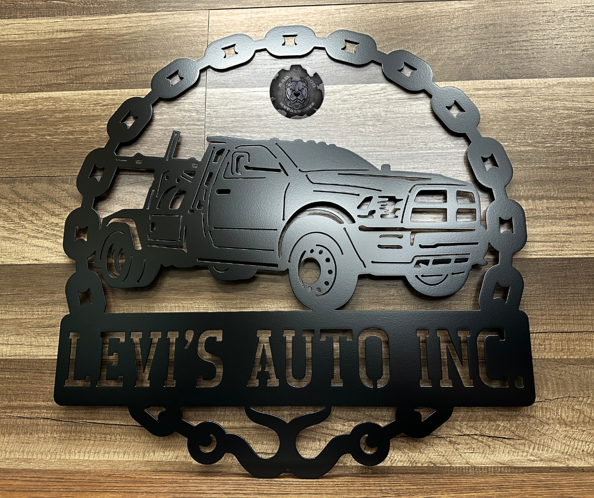 Tow Truck Monogram