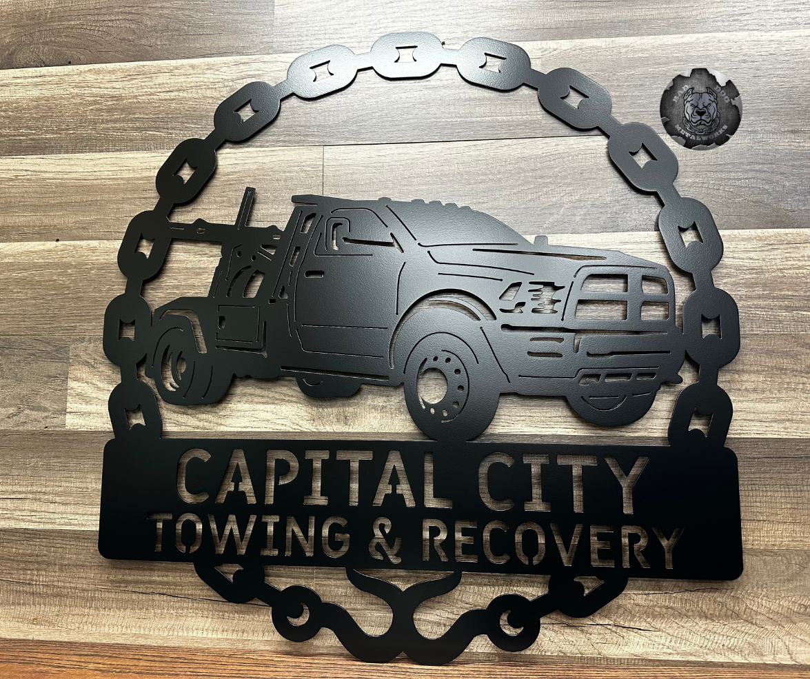 Tow Truck Monogram