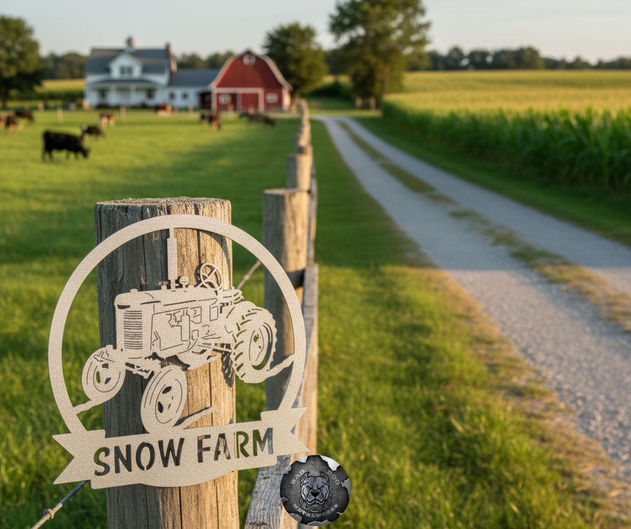 Tractor Monogram