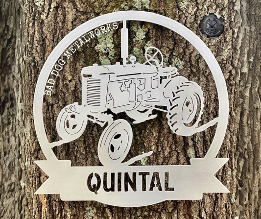 Tractor Monogram