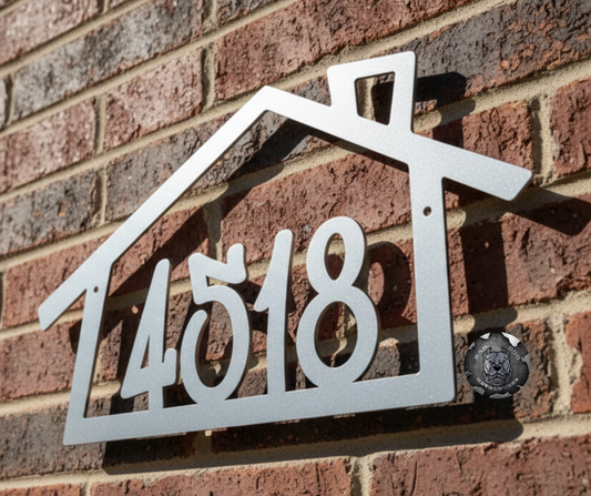 Trap House Address Plaque