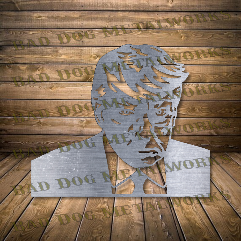 Trump Mugshot - Dxf and Svg