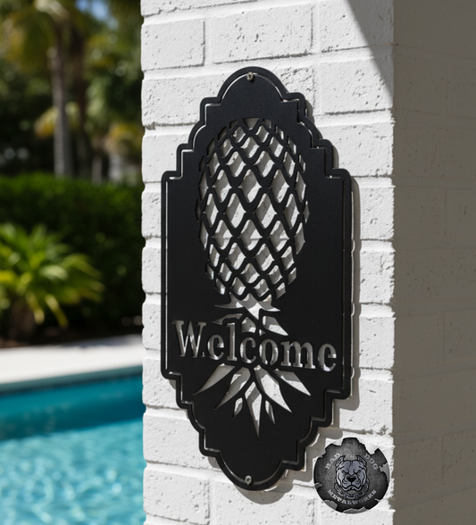 Upside-Down Pineapple Welcome