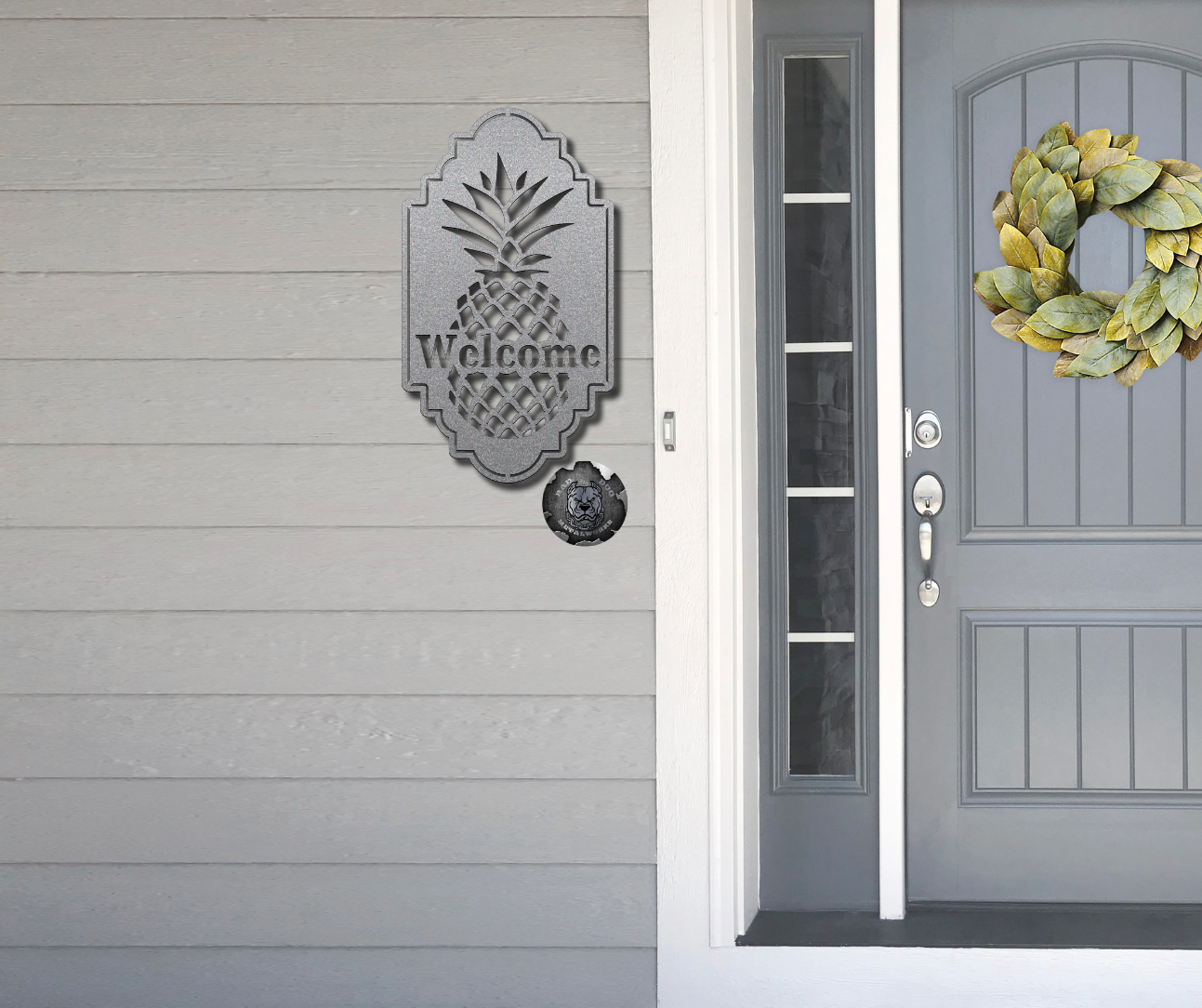 Vintage Pineapple Welcome