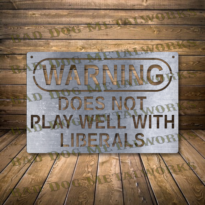 Warning: Does Not Play Well with Liberals - Dxf and Svg