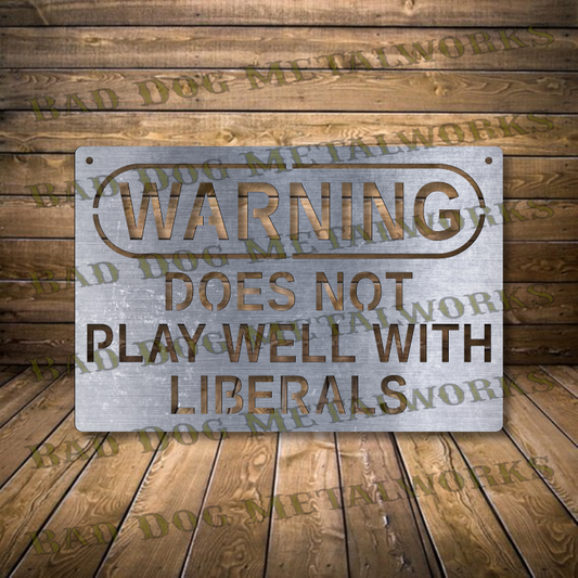 Warning: Does Not Play Well with Liberals - Dxf and Svg