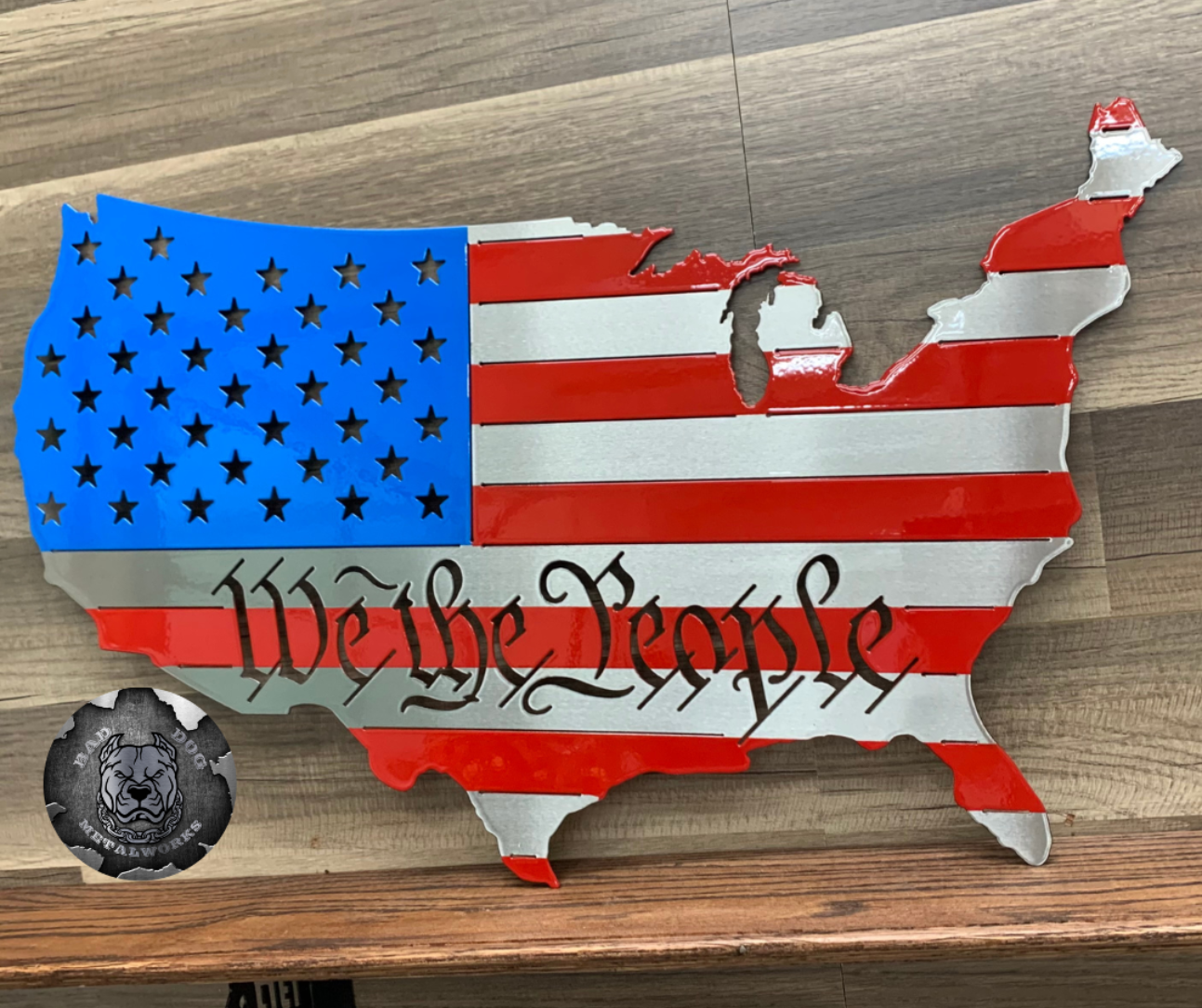 We The People U.S.A. Map
