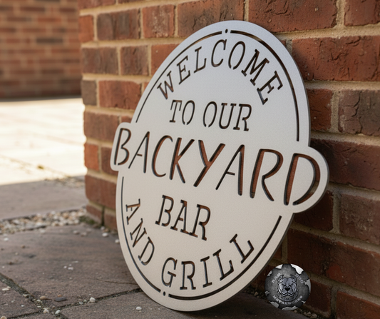 Welcome To Our Backyard Bar and Grill