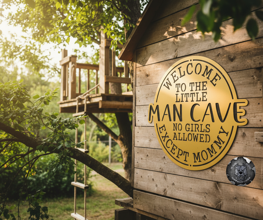 Welcome to the Little Man Cave; No Girls Allowed, Except Mommy