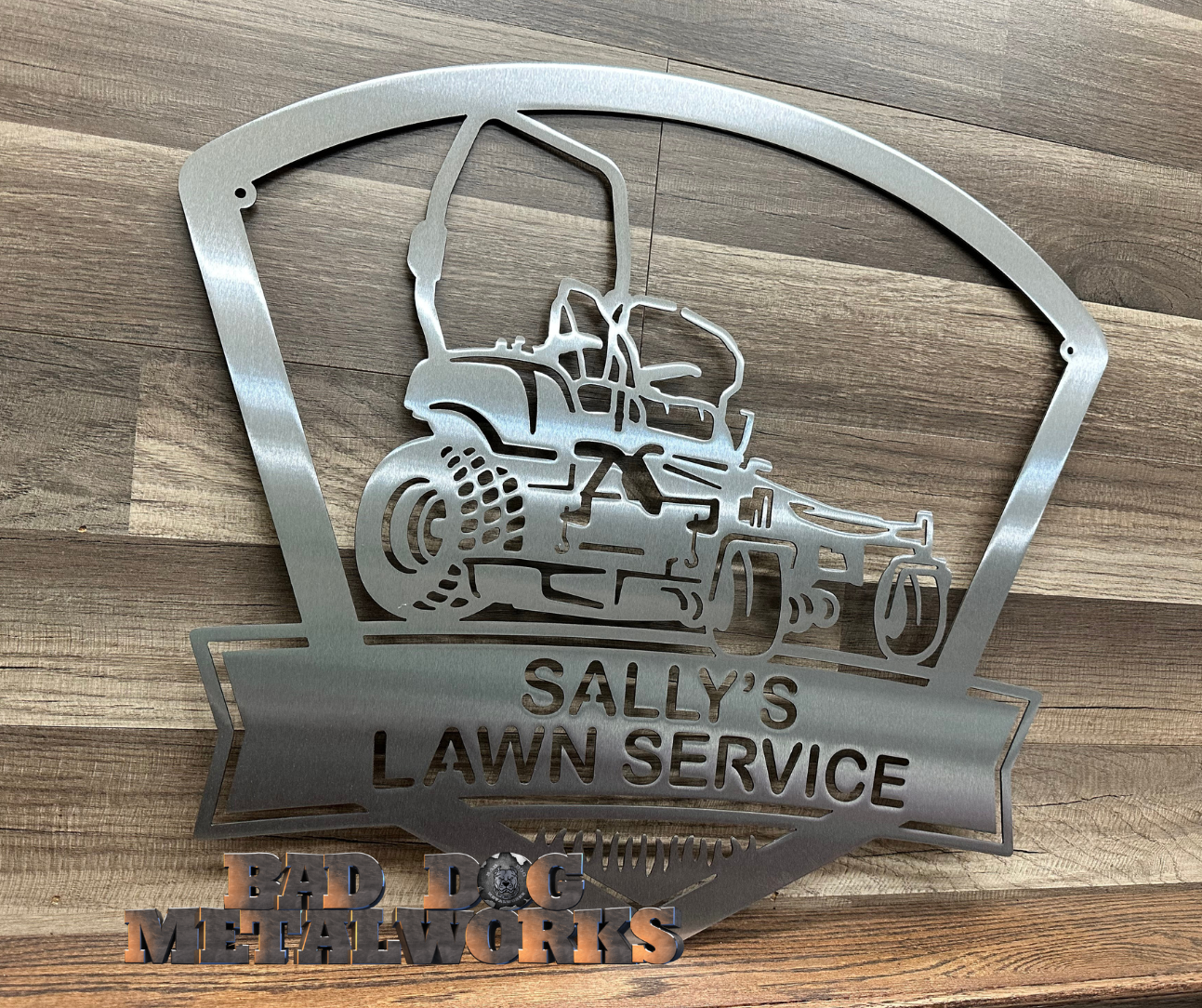 Lawn Mower Monogram